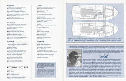 Mikelson Fexas 42 Sport Sedan Brochure