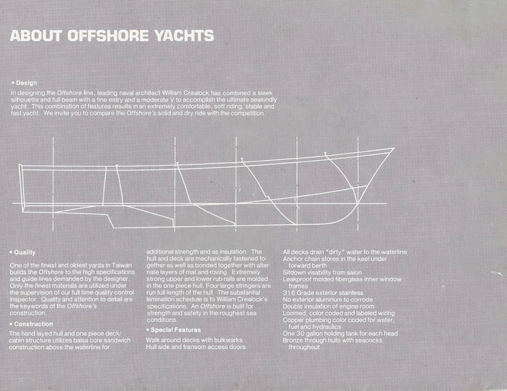 Offshore Yachts 45 & 48 Brochure