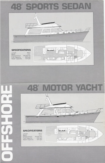 Offshore Yachts 45 & 48 Brochure