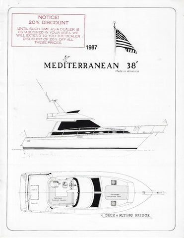 Mediterranean 38 Specification Brochure