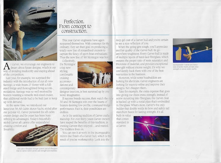 Carver 1988 Poster Brochure