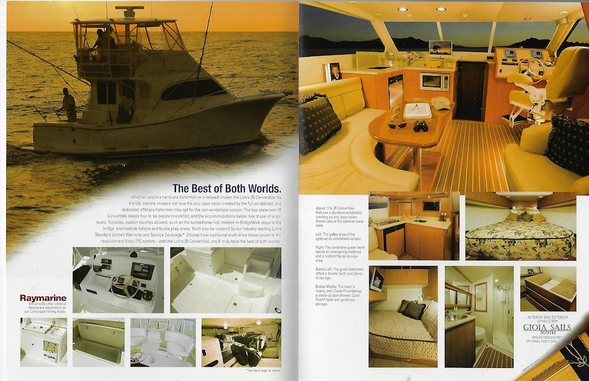 Luhrs 35 Convertible Brochure