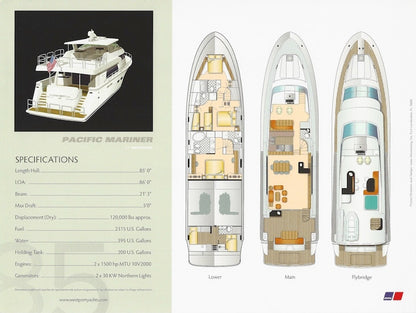 Pacific Mariner 85 Brochure