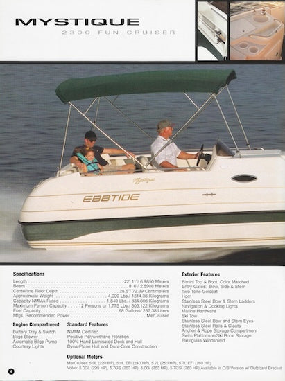 Ebbtide 1999 Brochure