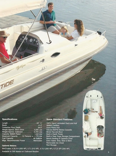 Ebbtide 1997 Brochure