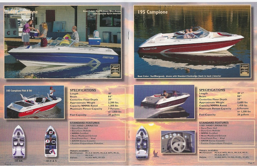 Ebbtide 1995 Brochure