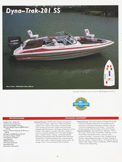 Dyna-Trak 1995 Brochure