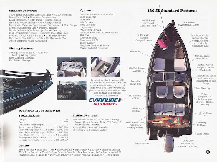 Dyna-Trak 1999 Brochure