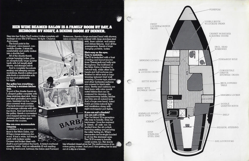 Morgan 33 Out Island Brochure