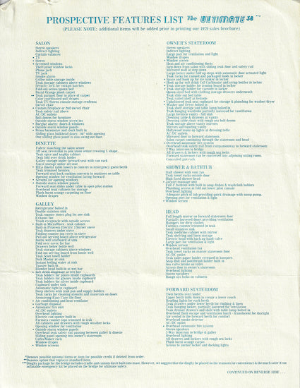 Ultimate 38 Brochure
