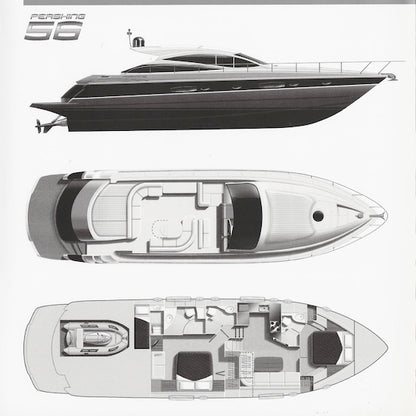 Pershing 56 USA Specification Brochure