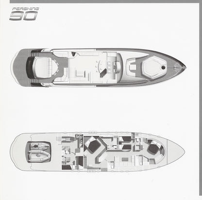 Pershing 90 USA Specification Brochure