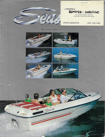 Seaswirl 1982 Brochure