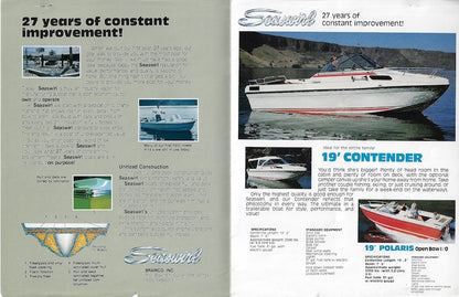 Seaswirl 1982 Brochure