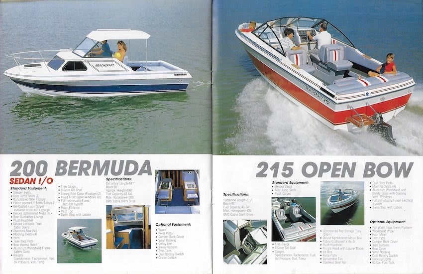 Reinell 1980s Brochure