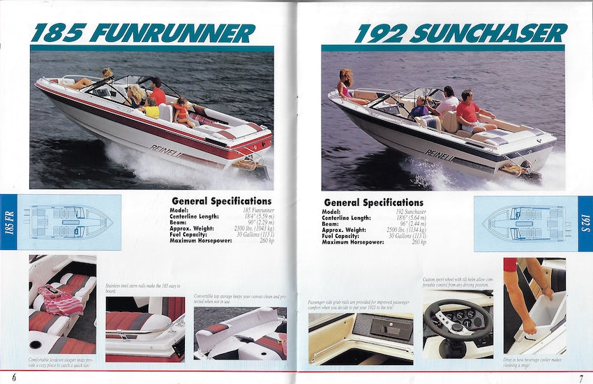 Reinell 1990 Brochure