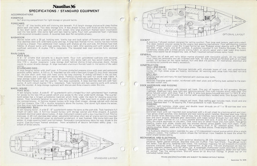 Nautilus 36 Brochure
