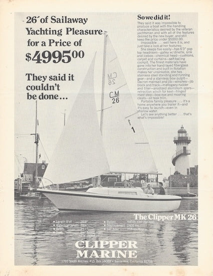 Clipper MK 26 Brochure