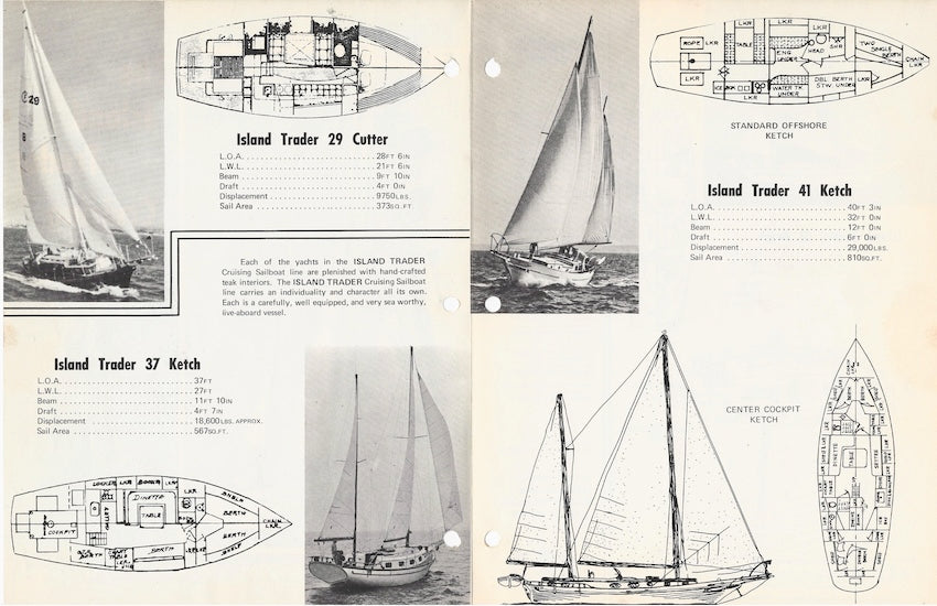 Island Trader 1970s Brochure