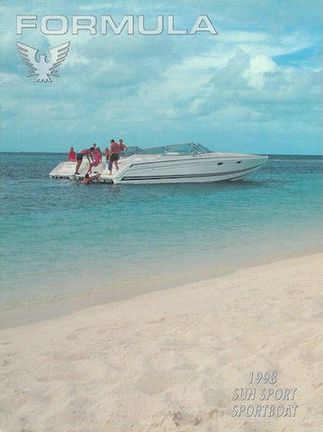 Formula 1998 Sun Sport & Sportboat Brochure