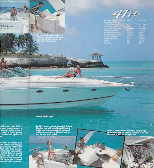 Formula 1998 Cruiser Brochure