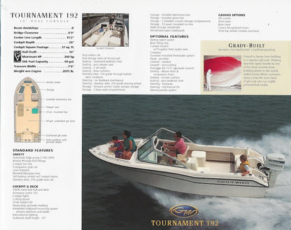 Grady White 1998 Brochure