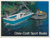 Chris Craft 1972 Sport Boats Brochure