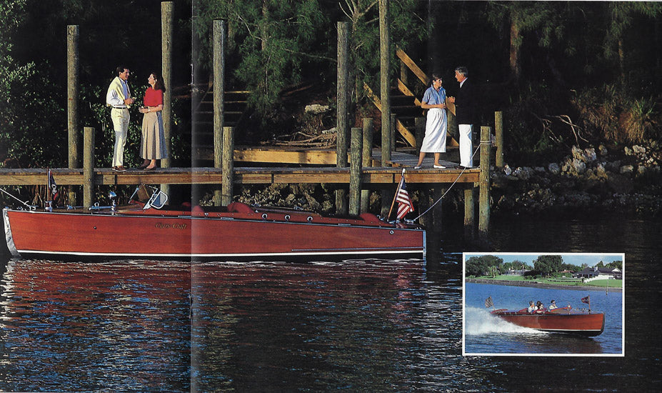 Chris Craft 1930 Ruanbout Model 103 Reproduction Brochure