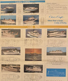 Chris Craft 1971 Poster Brochure