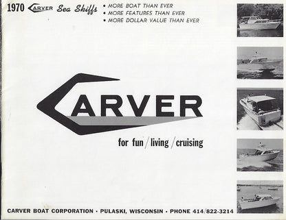 Carver 1970 Sea Skiff Brochure