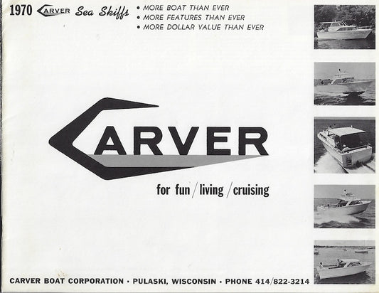 Carver 1970 Sea Skiff Brochure