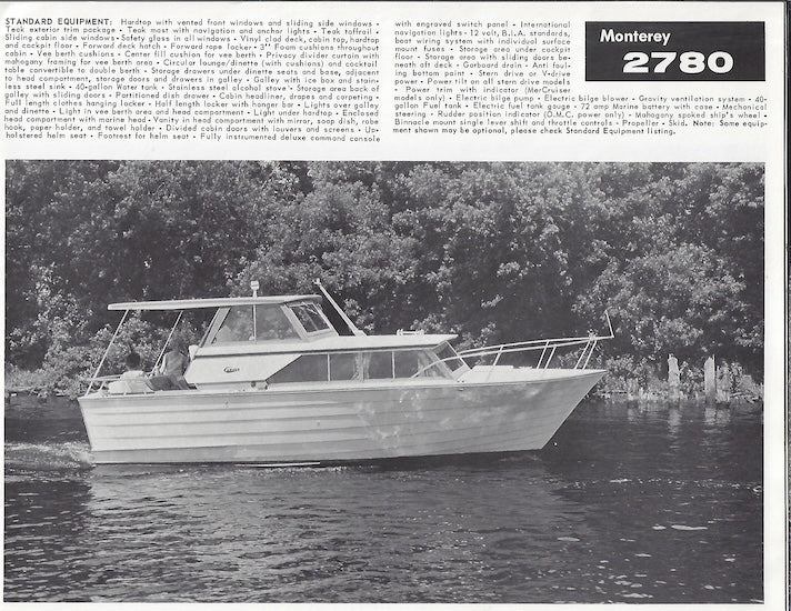 Carver 1970 Sea Skiff Brochure