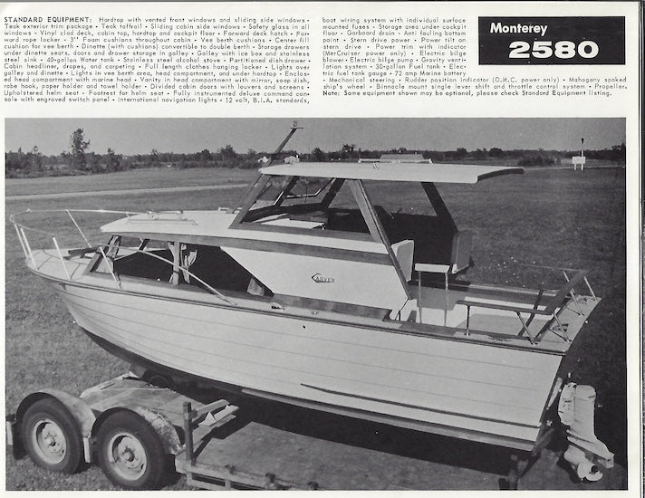 Carver 1970 Sea Skiff Brochure