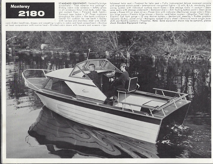 Carver 1970 Sea Skiff Brochure