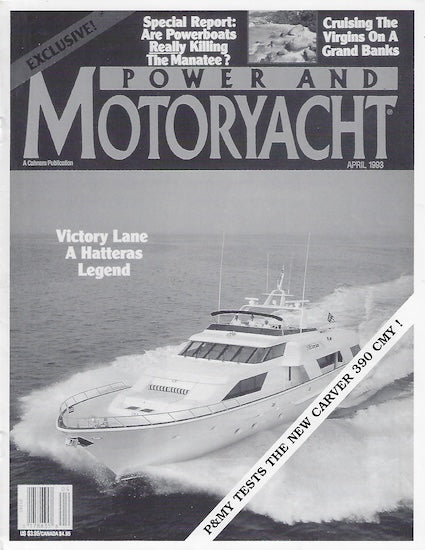 Carver 390 Cockpit Motor Yacht Power & Motoryacht Magazine Reprint Brochure