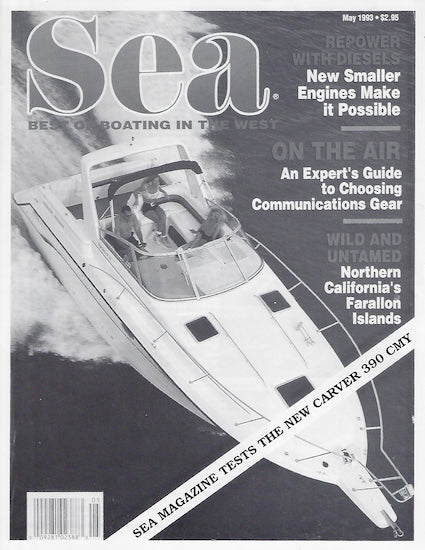 Carver 390 Cockpit Motor Yacht Sea Magazine Reprint Brochure