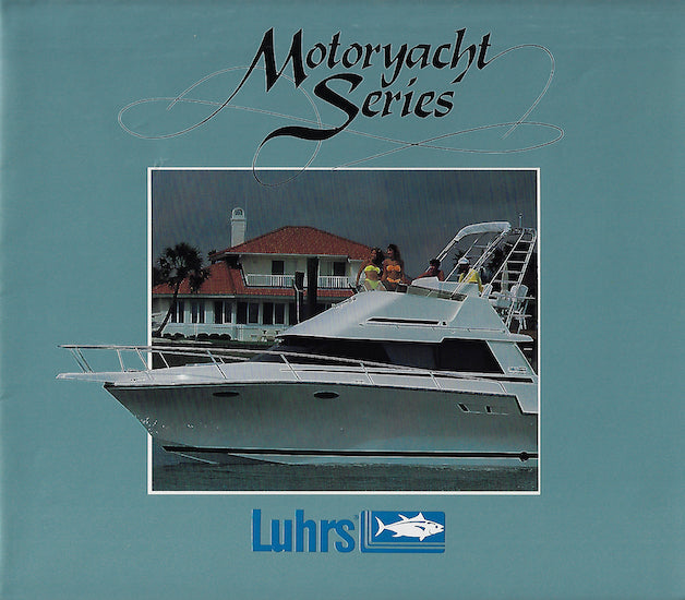 Luhrs 1990s Motoryacht Brochure