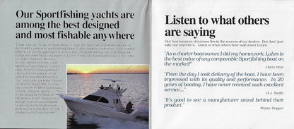 Luhrs 1992 Poster Brochure