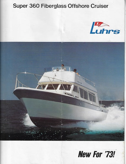 Luhrs 360 Super Flybridge Offshore Cruiser Brochure