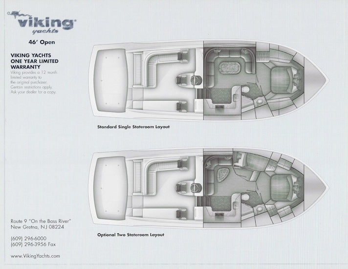 Viking 46 Open Specification Brochure