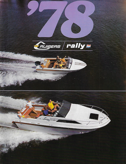 Cruisers 1978 Rally Brochure