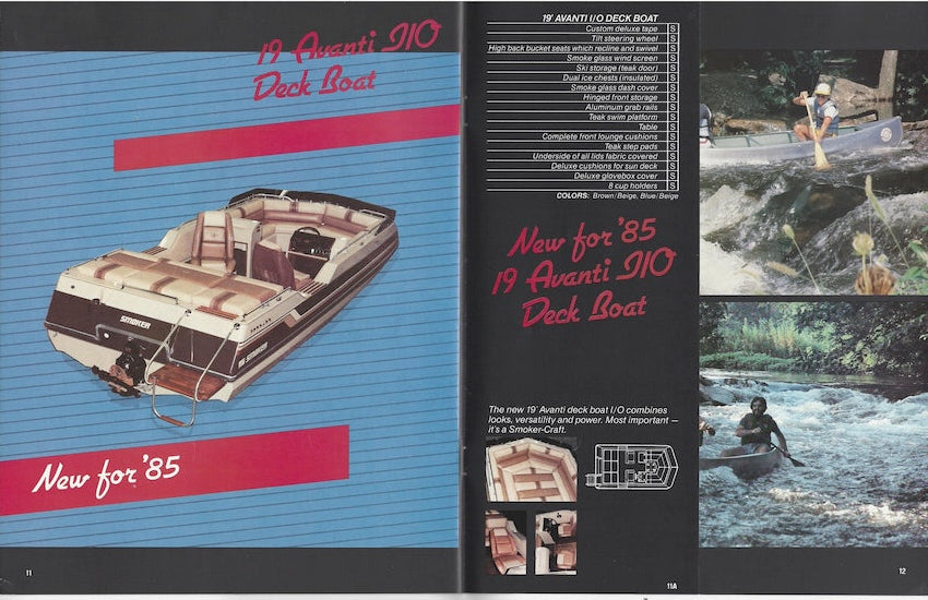 Smoker Craft 1985 Brochure