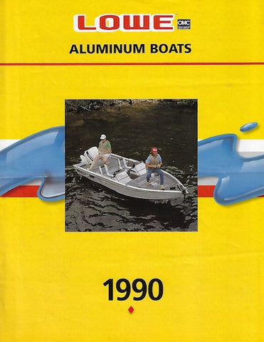 Lowe 1990 Aluminum Boats Abbreviated Brochure