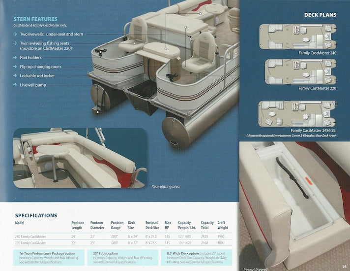 Palm Beach 2009 Pontoon Brochure