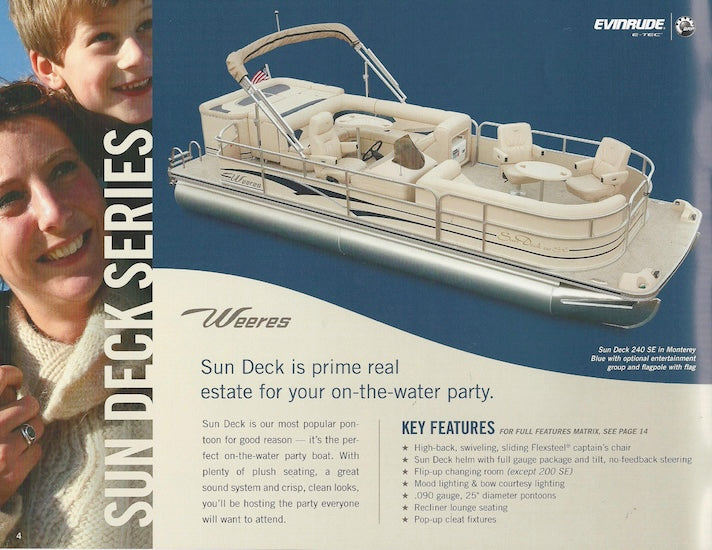 Weeres 2009 Pontoon Brochure