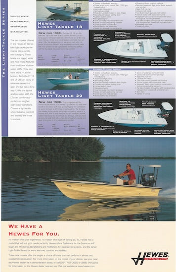 Hewes 1998 Brochure