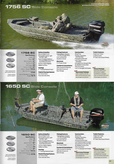Triton 2009 Aluminum Brochure