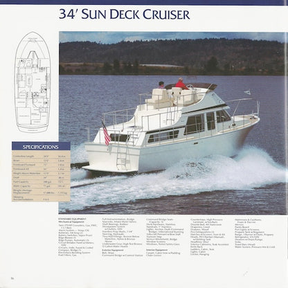 Tollycraft 1985 Brochure