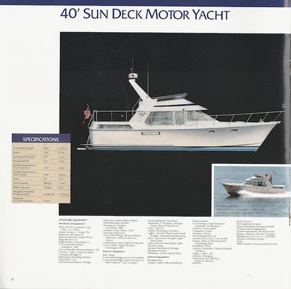 Tollycraft 1985 Brochure