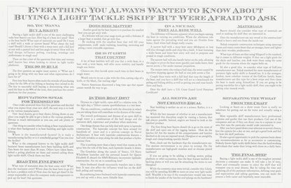 Hewes Skiff Buyer’s Guide Brochure